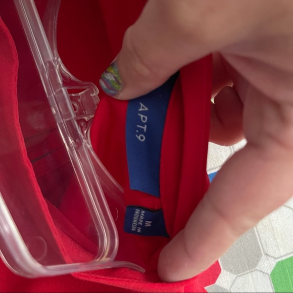 Apt 9 Red Sleeveless dress - Picture 3 of 3